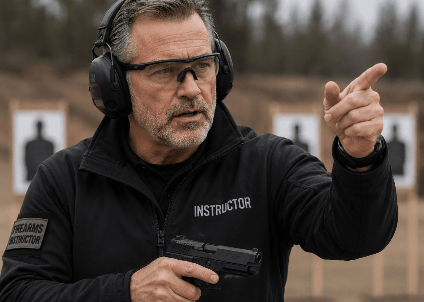 robert, Firearm instructor